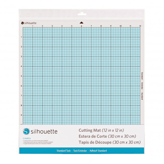 Covor lipicios pentru Silhouette Cameo 1, 2, 3, 4, 5 /Cameo Plus/Curio 2 30x30 cm CUT-MAT-12-3T
