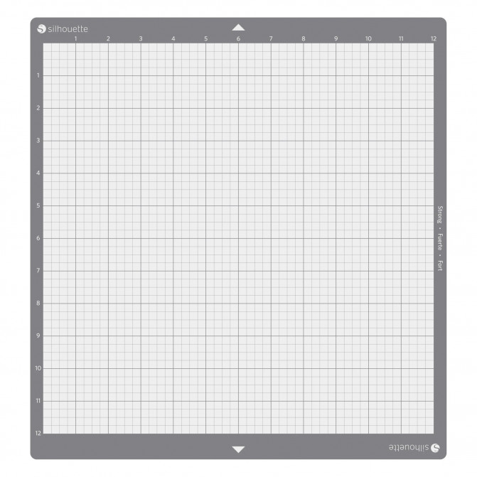 Covor lipicios pentru Silhouette Cameo 1, 2, 3, 4, 5/Cameo 4 Plus, 5 Plus/Curio 2 30x30cm Adeziv puternic CUT-MAT-12ST