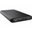 Powerrbank 10000mAh Trust Primo Eco, Black, Fast-charge with maximum speed via USB-C (15W) or USB-A (12W). Charging speed varies between devices