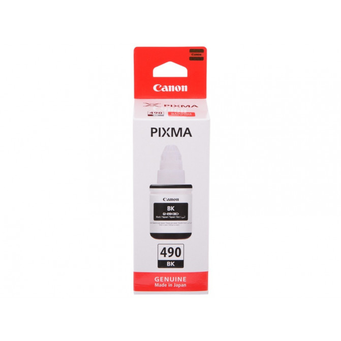 Cerneala Canon Originala GI-490 G1400/G3400 135ml Black Pigment 0663C001