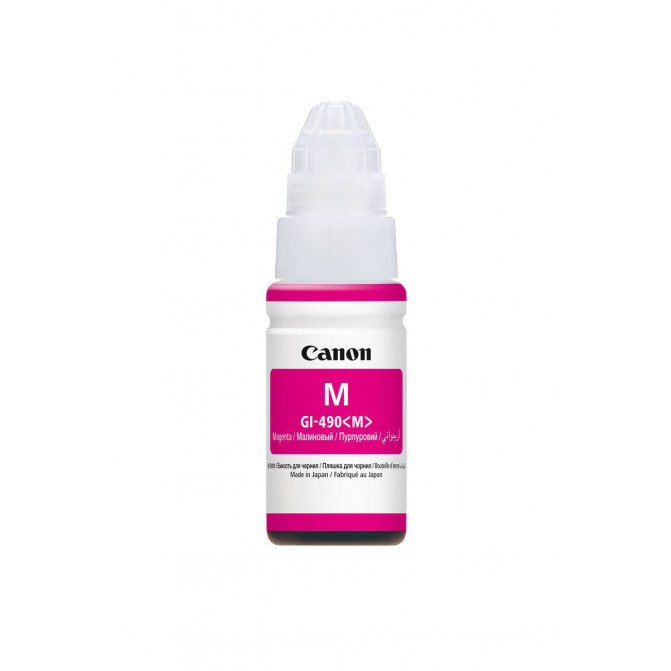 Cerneala Canon Originala GI-490 G1400/G3400 70ml Magenta0665C001
