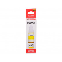 Cerneala Canon Originala GI-490 G1400/G3400 70ml Yellow 0666C001