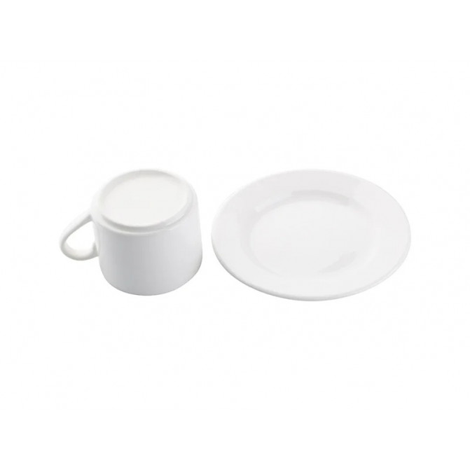 Set de cafea (cană, farfurie,) 6oz pentru sublimare