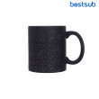 Cana pentru sublimare hameleon StarSky negru, mat 11 oz