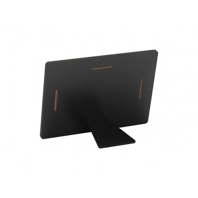 Panou din lemn pentru sublimare de 5 mm cu suport negru, 8" x 10" / 203 x 254 mm