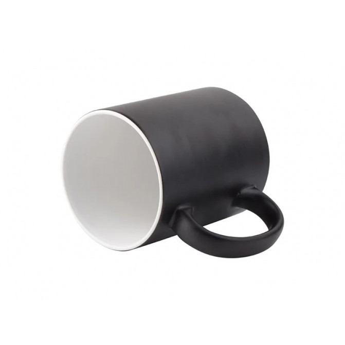 Cană Neagră Matte cameleon pentru sublimare 11oz