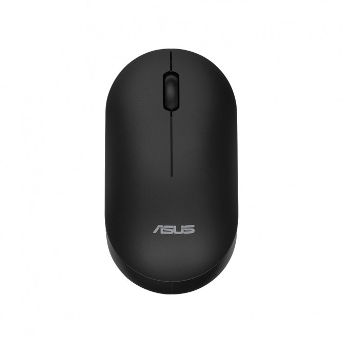 Tastatura + Mouse Wireless Asus CW100, 12 Fn keys, Slim, Low Profile, Low-noise, 800-1600dpi, 3 buttons, 1xAA/1xAAA, 2.4Ghz, EN/RU, Black