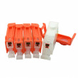 Cartuse reincarcabile pentru Canon IP4600 (CLI-521/PGBK-520)