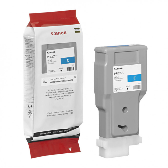Комплект картриджей Canon PFi-207 (Bk, C, M, Y, MBk) Original