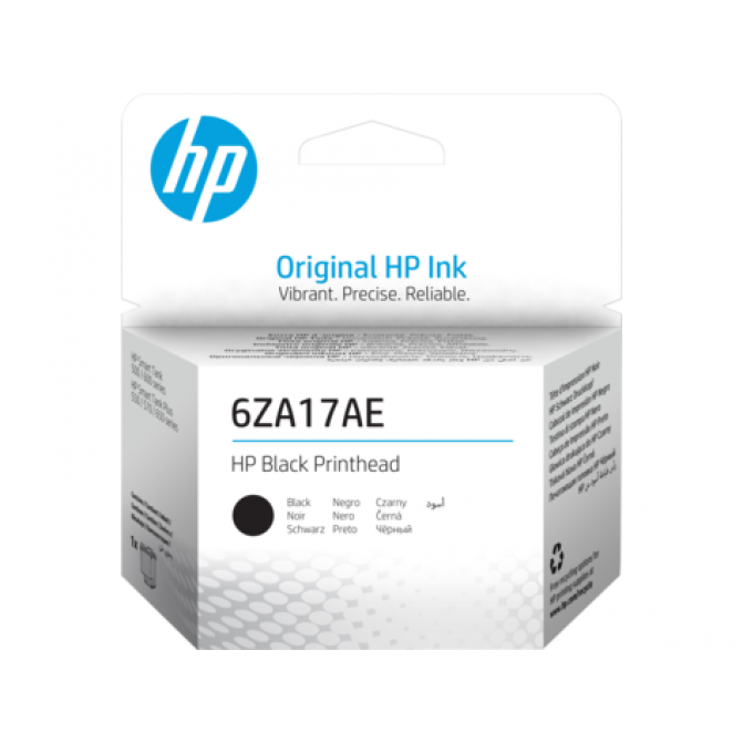 Печатающая головокa HP (6ZA17AE) чёрная (HP Ink Tank 500/513/515/530/615) Original