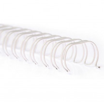 Arc metalic pentru îndosariere d=6.4mm 100 buc White