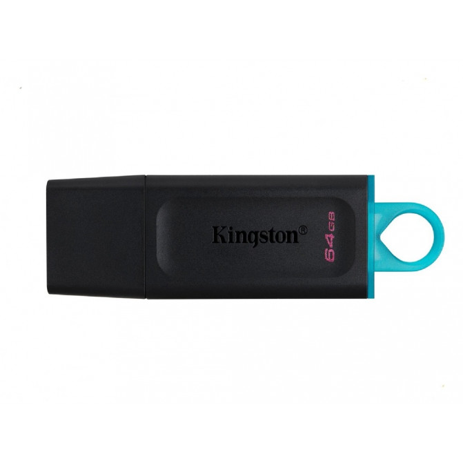 USB Флэш 64GB USB3.2  Kingston DataTraveler Exodia Black/Blue