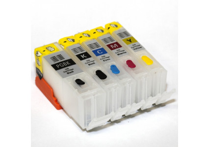 Cartuse reincarcabile pentru Canon IP7240 (CLI-451/PGBK-450) 